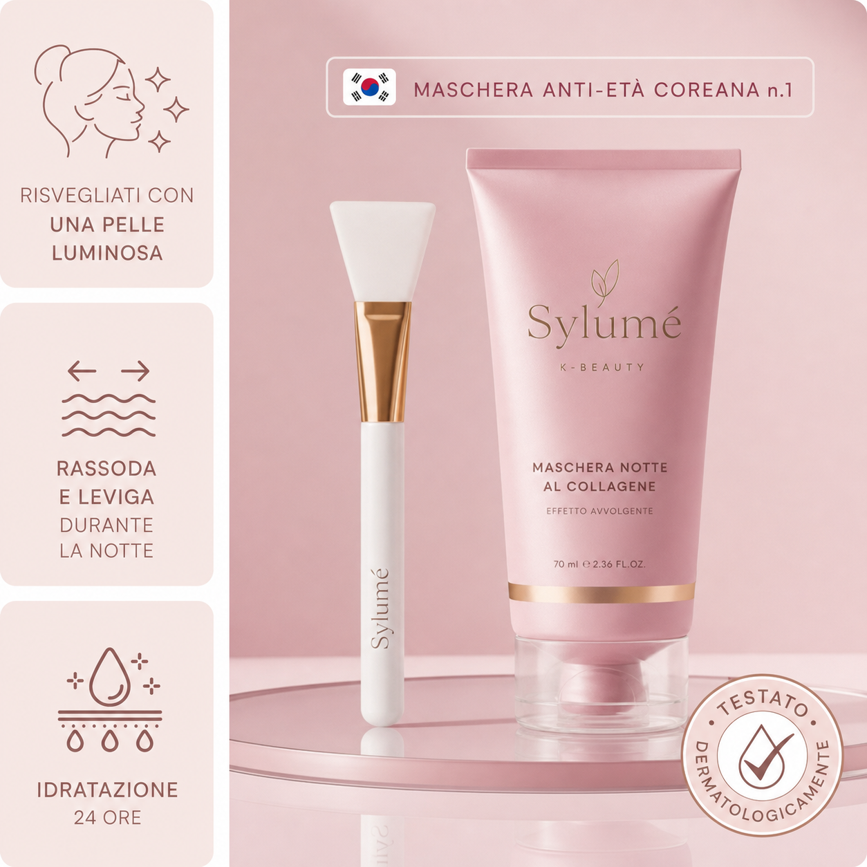 Sylumé Maschera Notte Collagene
